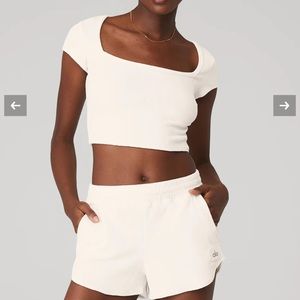 Alo terry beachside short sleeves